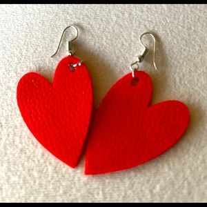 Beautiful heart earrings